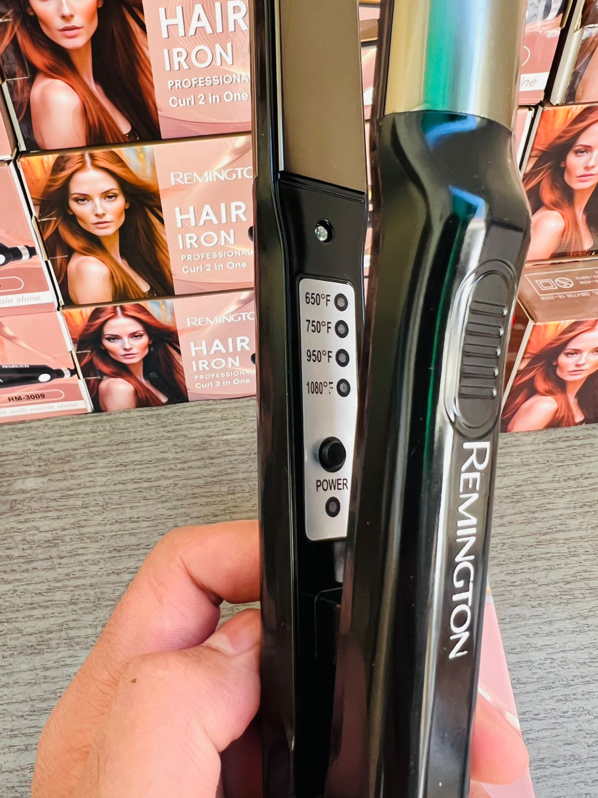 Remington 2 in 1 Hair Straightener & Curler