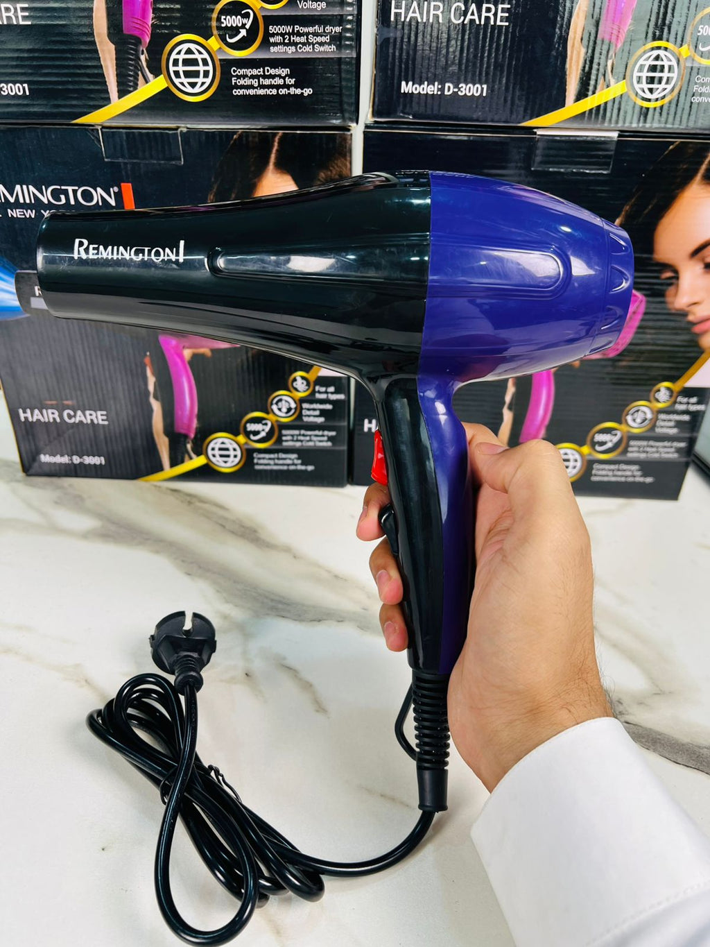 Remington 5000W Hair Dryer – Powerful & Reliable