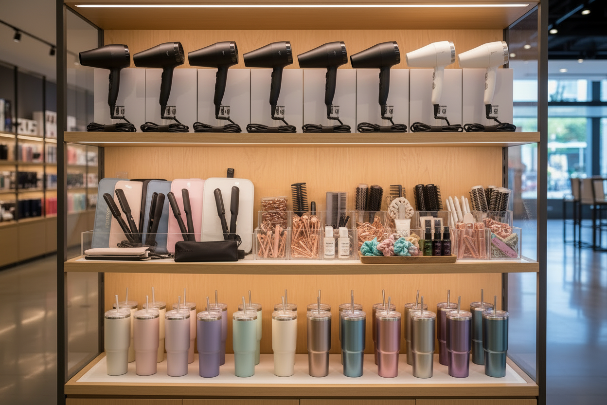 Realistic Store Cupboard Display